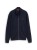 Granatowa bluza męska zapinana na zamek ze stójką Tom Tailor Sweat Jacket - ułożona na płasko