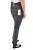 Lee Elly Slim Straight Grey Used jeansy damskie szare - widok z boku