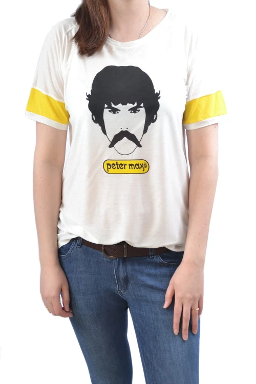 Koszulka damska biała Wrangler Peter Max Head Tee t-shirt