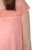 Cienka koszulka damska Wrangler Capsleeve Tee Coral Peac -  zbliżenie na materiał