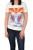 Koszulka damska z nadrukiem Wrangler Sunrise Tee Offwhite t-shirt