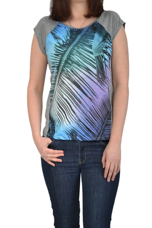 Wrangler Palm Mele Tee koszulka damska z nadrukiem