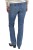 Wrangler Straight Burning Girl jeansy damskie proste niebieskie - widok z tyłu