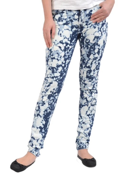 Lee Scarlett Skinny Sea Storm jeansy damskie rurki
