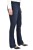 Lee Hoxie Skinny Summer Night granatowe jeansy damskie dzwony - widok z boku