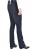 Lee Hoxie Skinny Summer Night granatowe jeansy damskie dzwony - widok z prawego boku