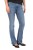 Lee Hoxie Skinny Boot Cool Daze niebieskie jeansy damskie dzwony - widok z przodu