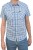 Lee Western Shirt Deep Indigo koszula męska z krótkim rękawem w kratkę