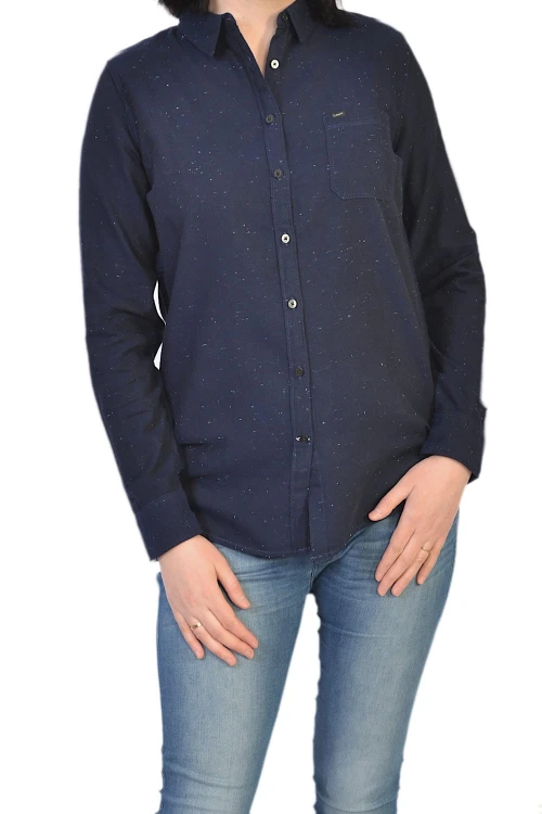 Lee One Pocket Shirt Medieval Blue koszula damska granatowa