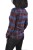 Lee One Pocket Shirt Rust koszula damska w kratę - widok z tyłu