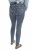 Wrangler High Rise Skinny Business jeansy damskie rurki marmurkowe z wysokim stanem - widok z tyłu