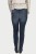 Wrangler Corynn Dark Lake jeansy damskie rurki granatowe - widok z tyłu