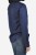Lee Collarless Blouse Medieval Blue koszula damska granatowa regular - widok z boku