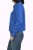 Wrangler L/S Cropped Utility Surf Blue Krótka Koszula Damska Niebieska - widok z boku