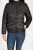 Wrangler Short Puffer Black kurtka damska czarna pikowana z kapturem