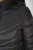 Wrangler Short Puffer Black kurtka damska czarna pikowana z kapturem - zbliżenie na materiał