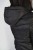 Wrangler Short Puffer Black kurtka damska czarna pikowana z kapturem - zbliżenie na kaptur