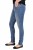 Lee Toxey Super Skinny Blue Monday jeansy damskie rurki biodrówki niebieskie - widok z boku
