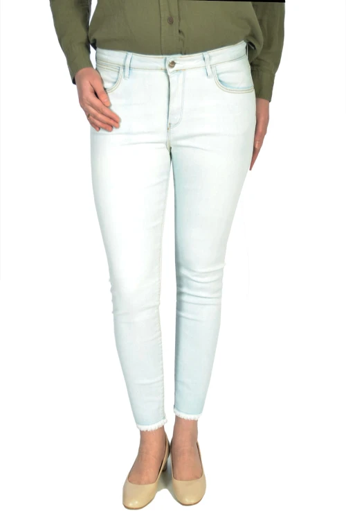 Wrangler Crop Skinny Aruba jeansy damskie 7/8 rurki