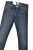 Lee Toxey Super Skinny Dark Deluxe rurki jeansy damskie biodrówki - widok z przodu