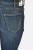 Wrangler Sara Narrow Regular Waist Navy Sea jeansy damskie proste - zbliżenie na tylną kieszeń