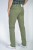 Wrangler Arizona Stretch Dusty Green oliwkowe spodnie męskie materiałowe - widok z tyłu