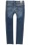 Wrangler Sara Regular Meadow Blue proste jeansy męskie niebieskie - widok z tyłu
