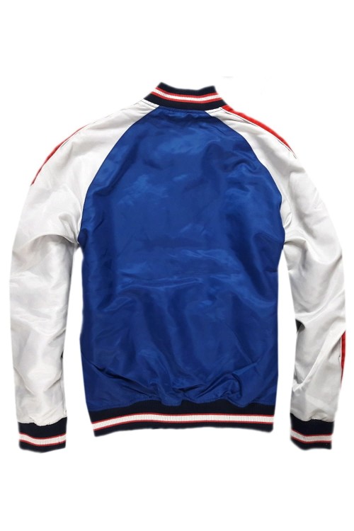 Lee Bomber Jacket Slim Limoges kurtka męska przejściowa - widok z tyłu