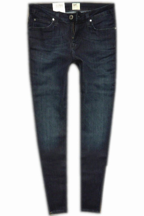 Lee Scarlett Zip jeansy damskie rurki z zameczkami