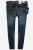 Lee Scarlett Worn Blue jeansy damskie skinny rurki - widok z tyłu