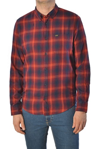 Lee Button Down Redrum koszula męska w kratę