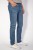Lee Rider Slim Moody Blue Used jeansy męskie zwężane - widok z boku
