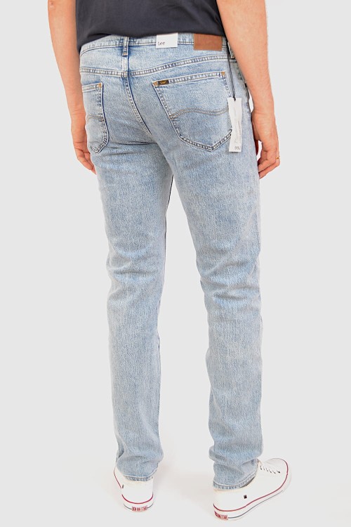 Lee Daren Zip Fly Electric Dreams jeansy męskie proste jasne
