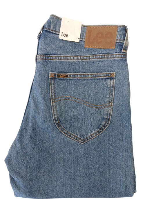 Lee Oscar Loose Tapered Light New Hill jeansy męskie luźne zwężane