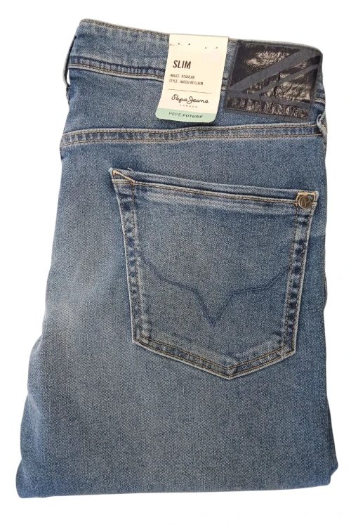 Jeansy męskie zwężane Pepe Jeans Slim Hatch Reclaim