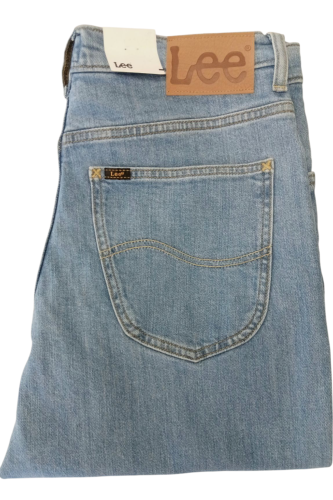 Lee Brooklyn Straight Light Stone jeansy męskie proste niebieskie