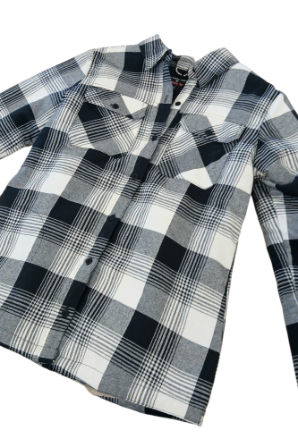 Koszula damska ocieplana w kratę Wrangler Thermal Lined Flannel Sugar Swizzle - widok z przodu