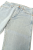 Wrangler 13MWZ Cowboy Cut Bleach proste jeansy męskie jasne bez streczu - zbliżenie na materiał