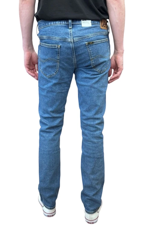 Lee Daren Zip Fly Belmont jeansy męskie proste niebieskie
