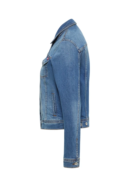 Mustang Santa Rosa Denim Blue kurtka jeansowa damska - widok z boku