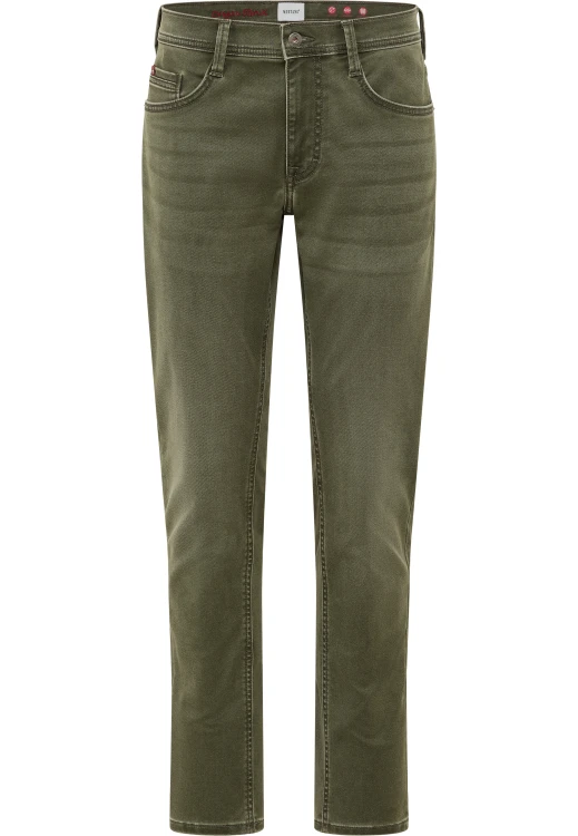 Mustang Oregon Slim Ivy Green jeansy męskie zielone