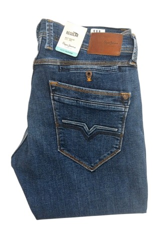 Pepe Jeans Regular Spike Denim jeansy męskie niebieskie