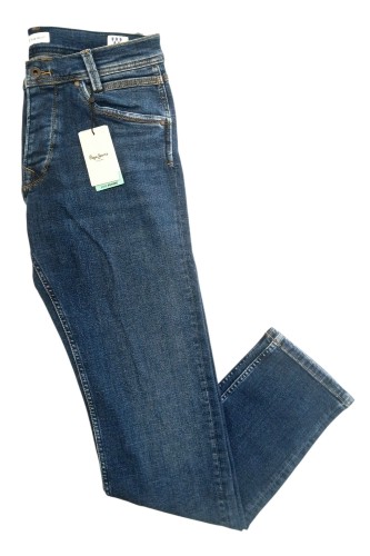 Pepe Jeans Regular Spike Denim jeansy męskie niebieskie - widok z przodu