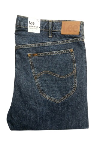 Lee Daren Zip Fly Voyage ciemne jeansy bez streczu