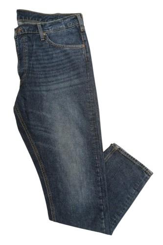 Lee Daren Zip Fly Voyage ciemne jeansy bez streczu - widok z przodu