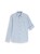 Koszula męska bawełniana niebieska Tom Tailor Structured Shirt Regular Shirt - rozłożona na płasko