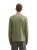 Koszulka z długim rękawem męska zielona Tom Tailor Long-sleeved cotton Henley - ujęcie z tyłu