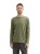 Koszulka z długim rękawem męska zielona Tom Tailor Long-sleeved cotton Henley